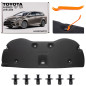 TOYOTA AVENSIS III T27 T29 2015-2018 DOPO IL SECONDO RESTYLING PANNELLO FONOASSORBENTE COFANO CON CL