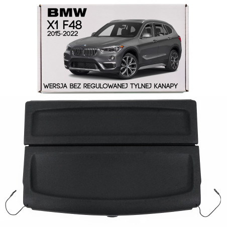 BMW X1 F48 2015-2022 CAPPELLIERA BAGAGLIAIO VERSIONE SENZA REGOLABILE POSTERIORE DIVANO POSTERIORE 5