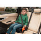 SEGGIOLINO AUTO RONDELLA SEDILE NERO-GRIGIO TRAPUNTATO R129 125-150 CM (Cod. AP-EF36-63253_A4x4)