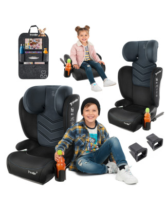 RAFAEL SEGGIOLINO AUTO SUPPORTO 2W1 E SIZE 100-150 CM R129 ISOFIX (Cod. AP-1538-272B7_A4x4)