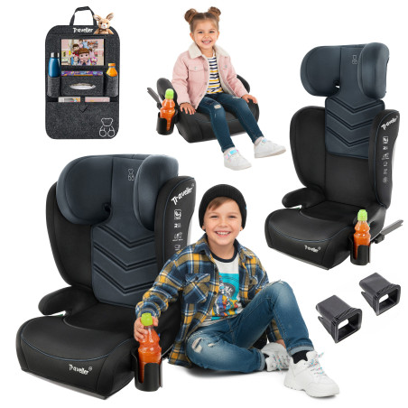RAFAEL SEGGIOLINO AUTO SUPPORTO 2W1 E SIZE 100-150 CM R129 ISOFIX (Cod. AP-1538-272B7_A4x4)