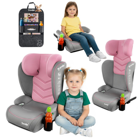LAURA SEGGIOLINO AUTO SUPPORTO 2W1 E SIZE 100-150 CM R129 ISOFIX (Cod. AP-CEA1-59268_A4x4)