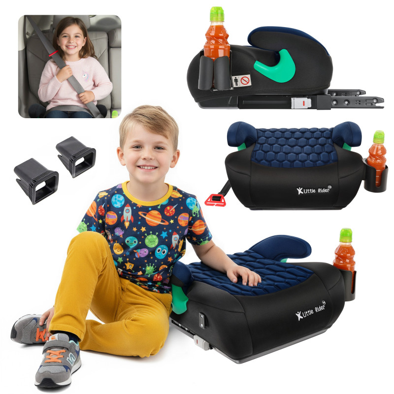 SEGGIOLINO AUTO RONDELLA SEDILE CON ISOFIX NERO-BLU SCURO R129 125-150 CM (Cod. AP-E4E6-9374B_A4x4) SEGGIOLINO AUTO RONDELLA SEDILE CON ISOFIX NERO-BLU SCURO R129 125-150 CM (Cod. AP-E4E6-9374B_A4x4)