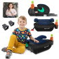 SEGGIOLINO AUTO RONDELLA SEDILE CON ISOFIX NERO-BLU SCURO R129 125-150 CM (Cod. AP-E4E6-9374B_A4x4) SEGGIOLINO AUTO RONDELLA SEDILE CON ISOFIX NERO-BLU SCURO R129 125-150 CM (Cod. AP-E4E6-9374B_A4x4)
