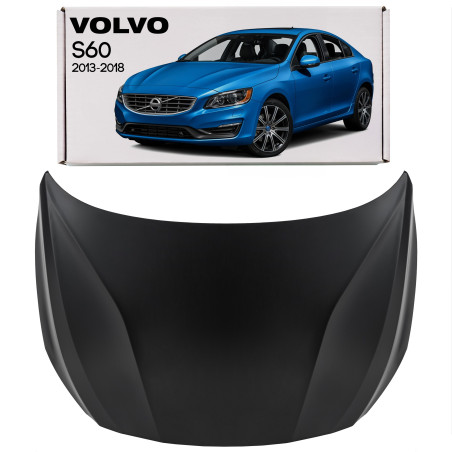 VOLVO S60 II 2013-2018 RESTYLING IN ALLUMINIO COFANO ANTERIORE 31335883 (Cod. AP-69E7-696B1_A4x4)