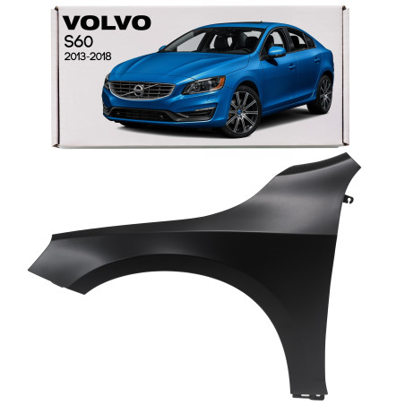 VOLVO S60 II 2013-2018 RESTYLING IN ACCIAIO PARAFANGO ANTERIORE SINISTRO 31416208 (Cod. AP-AD63-6876