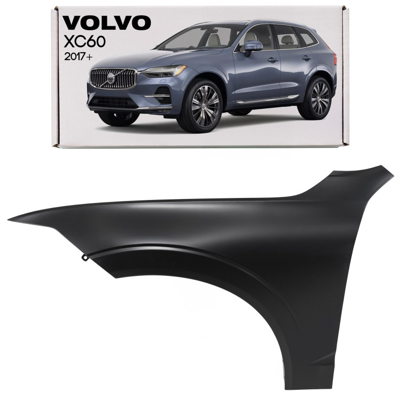 VOLVO XC60 II 2017+ IN ALLUMINIO PARAFANGO ANTERIORE SINISTRO 31424555 (Cod. AP-11B2-20834_A4x4)