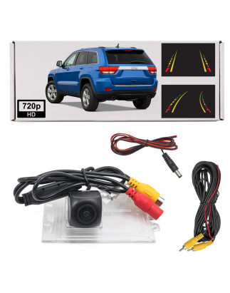 JEEP GRAND CHEROKEE IV 2010-2013 PRE-RESTYLING TELECAMERA POSTERIORE FULL HD DINAMICI LINEE (Cod. AP