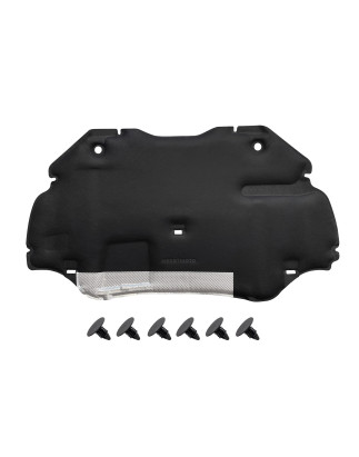 RENAULT LAGUNA III X91 2007-2015 berlina PANNELLO FONOASSORBENTE COFANO CON KIT CLIP 658400001R (Cod