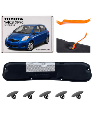 TOYOTA YARIS II XP90 2005-2011 PANNELLO FONOASSORBENTE COFANO CON KIT CLIP 539410D030 (Cod. AP-5033-