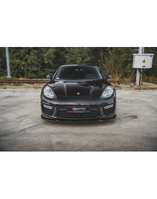 SPLITTER ANTERIORE V.1 Porsche Panamera Turbo 970 Facelift (Cod. M-PO-PA-970-T-FD1G)