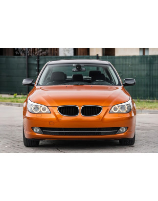 BMW SERIA 5 E60 E61 2003-2010 MASCHERINA MASCHERINA RADIATORE DOPPIO RENE CROMATI 51137027062 / 5113