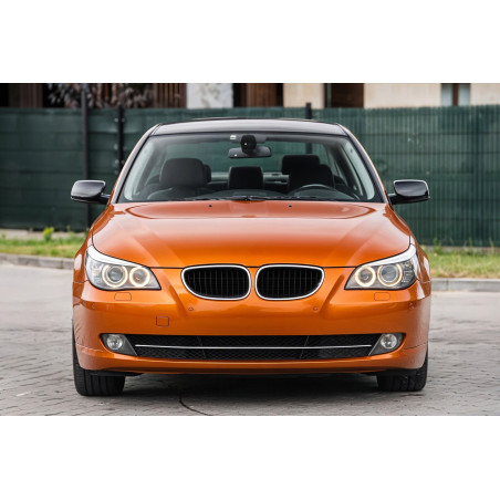 BMW SERIA 5 E60 E61 2003-2010 MASCHERINA MASCHERINA RADIATORE DOPPIO RENE CROMATI 51137027062 / 5113