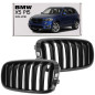 BMW X5 F15 2013-2018 MASCHERINA ANTERIORE MASCHERINA RADIATORE DOPPIO RENE NERO LUCIDO 51712334710 /