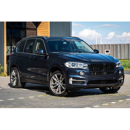 BMW X5 F15 2013-2018 MASCHERINA ANTERIORE MASCHERINA RADIATORE DOPPIO RENE NERO LUCIDO 51712334710 /