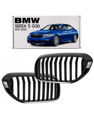 BMW SERIA 5 G30 2017-2020 PRE-RESTYLING MASCHERINA MASCHERINA PIANO BLACK 51712430993 51712430994 (C