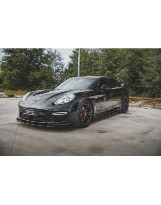 SPLITTER ANTERIORE V.1 Porsche Panamera Turbo 970 Facelift (Cod. M-PO-PA-970-T-FD1G)