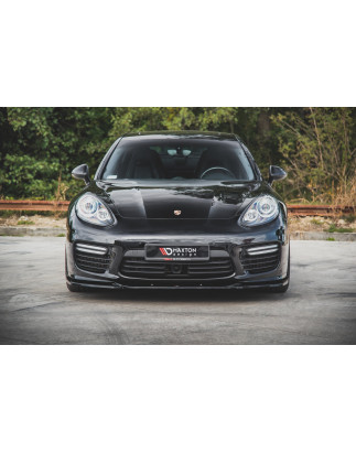 SPLITTER ANTERIORE V.2 Porsche Panamera Turbo 970 Facelift (Cod. M-PO-PA-970-T-FD2G)