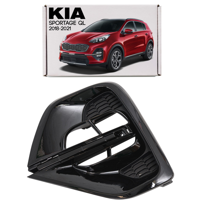KIA SPORTAGE IV QL 2018-2021 RESTYLING GT-LINE COMPLETA GRIGLIA FENDINEBBIA PARAURTI ANTERIORE SINIS