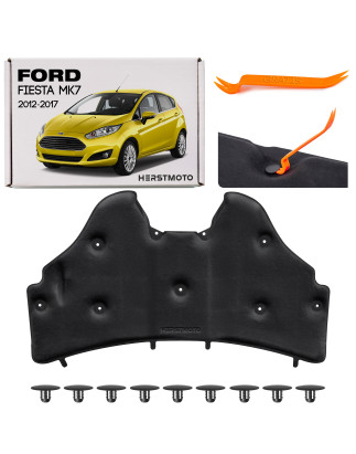 FORD FIESTA MK7 2012-2017 RESTYLING PANNELLO FONOASSORBENTE COFANO C1BBA16746AC (Cod. AP-3812-10925_