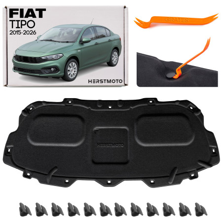 FIAT TIPO 2015-2026 berlina PANNELLO FONOASSORBENTE COFANO 51987022 (Cod. AP-B394-636F7_A4x4)
