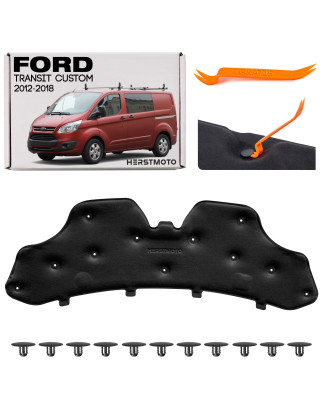 FORD TRANSIT CUSTOM E 2012-2018 PRIMA DEL SECONDO RESTYLING PANNELLO FONOASSORBENTE COFANO BK21B1674