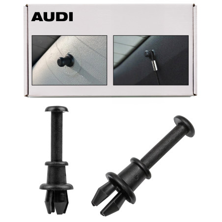 AUDI SUPPORTO POSTERIORE CAPPELLIERA CLIP CLIP CLIP KIT 2 PEZZI (Cod. AP-5358-286A9_A4x4)