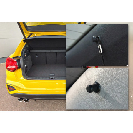 AUDI SUPPORTO POSTERIORE CAPPELLIERA CLIP CLIP CLIP KIT 2 PEZZI (Cod. AP-5358-286A9_A4x4)