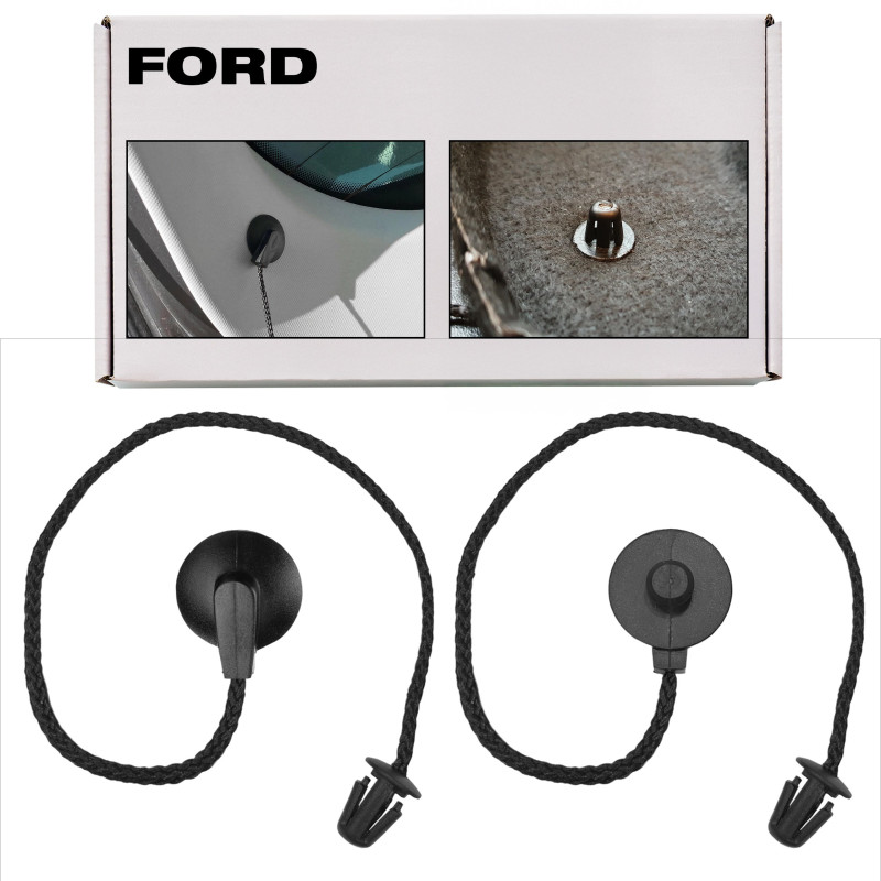 FORD SUPPORTO POSTERIORE CAPPELLIERA CAVO CORDINO KIT 2 PEZZI (Cod. AP-C3D4-6820C_A4x4)