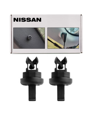 NISSAN SUPPORTO POSTERIORE CAPPELLIERA CLIP CLIP CLIP KIT 2 PEZZI (Cod. AP-6116-57121_A4x4)