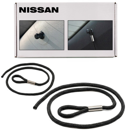 NISSAN SUPPORTO POSTERIORE CAPPELLIERA CAVO CORDINO KIT 2 PEZZI (Cod. AP-5CE0-93619_A4x4)