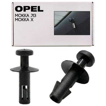 OPEL SUPPORTO POSTERIORE CAPPELLIERA CLIP CLIP CLIP KIT 2 PEZZI (Cod. AP-8BF7-935D8_A4x4)