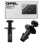 OPEL SUPPORTO POSTERIORE CAPPELLIERA CLIP CLIP CLIP KIT 2 PEZZI (Cod. AP-8BF7-935D8_A4x4)