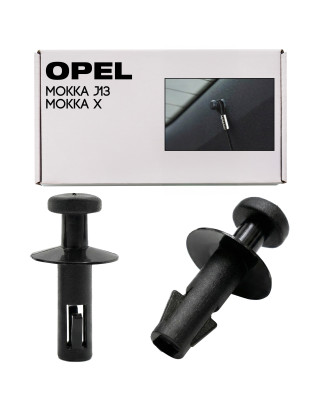 OPEL SUPPORTO POSTERIORE CAPPELLIERA CLIP CLIP CLIP KIT 2 PEZZI (Cod. AP-8BF7-935D8_A4x4)