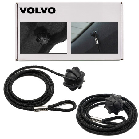 VOLVO SUPPORTO POSTERIORE CAPPELLIERA CAVO CORDINO KIT 2 PEZZI (Cod. AP-6393-6973A_A4x4)
