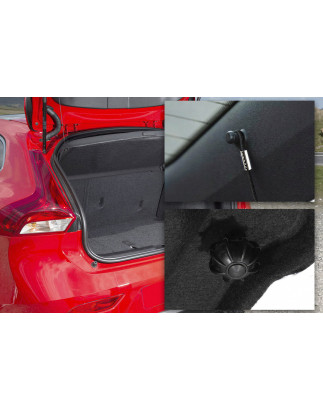 VOLVO SUPPORTO POSTERIORE CAPPELLIERA CAVO CORDINO KIT 2 PEZZI (Cod. AP-6393-6973A_A4x4)
