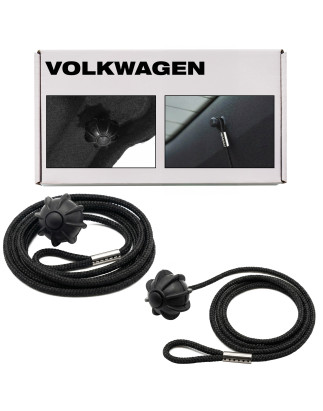 VOLKSWAGEN SUPPORTO POSTERIORE CAPPELLIERA CAVO CORDINO KIT 2 PEZZI (Cod. AP-3EDA-84494_A4x4)