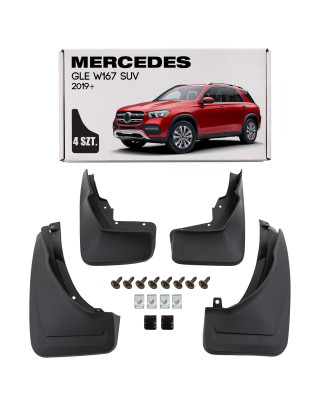 MERCEDES GLE W167 2019+ PARASPRUZZI SUV SENZA PACCHETTO AMG (Cod. AP-FDB2-9525D_A4x4)