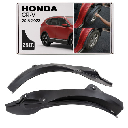HONDA CR-V V 2018-2023 PARASPRUZZI SPECIFICI RIVESTIMENTI PASSARUOTA POSTERIORI (Cod. AP-F603-143EF_