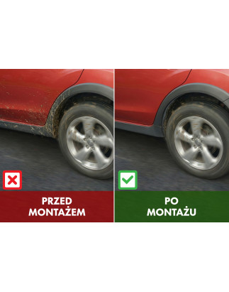 HONDA CR-V V 2018-2023 PARASPRUZZI SPECIFICI RIVESTIMENTI PASSARUOTA POSTERIORI (Cod. AP-F603-143EF_