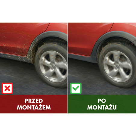 HONDA CR-V V 2018-2023 PARASPRUZZI SPECIFICI RIVESTIMENTI PASSARUOTA POSTERIORI (Cod. AP-F603-143EF_