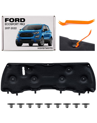 FORD ECOSPORT MK2 II 2017-2022 RESTYLING PANNELLO FONOASSORBENTE COFANO CON CLIP GN15N16746BB (Cod. 