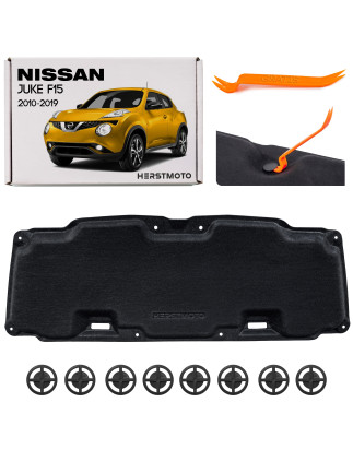 NISSAN JUKE E F15 2010-2019 PANNELLO FONOASSORBENTE COFANO CON CLIP 658401KK0B (Cod. AP-0D63-84646_A