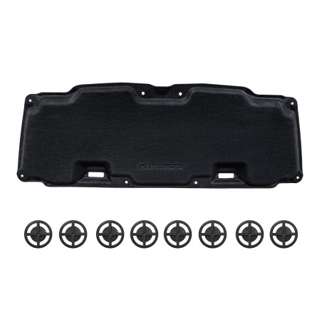 NISSAN JUKE E F15 2010-2019 PANNELLO FONOASSORBENTE COFANO CON CLIP 658401KK0B (Cod. AP-0D63-84646_A