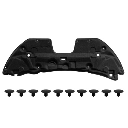 RENAULT SCENIC IV 2016-2022 PANNELLO FONOASSORBENTE COFANO CON KIT CLIP 658408772R (Cod. AP-690B-894