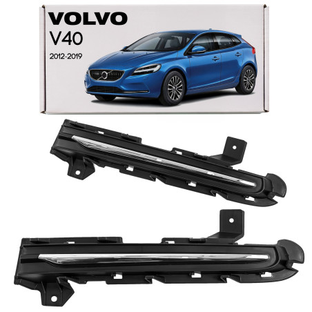 VOLVO V40 II 2012-2019 GRIGLIA TAPPO ANTERIORE PARAURTI SINISTRA 31347042 31347058 (Cod. AP-B5AB-218