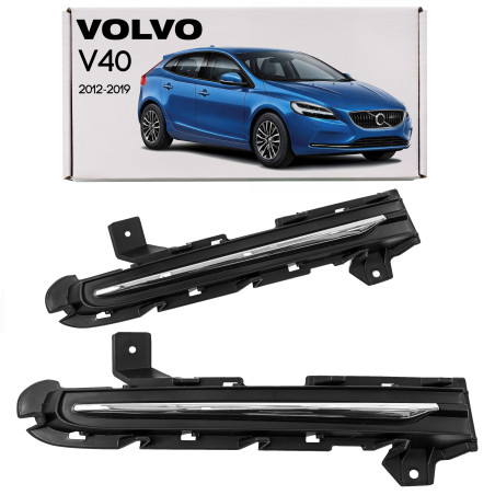 VOLVO V40 II 2012-2019 GRIGLIA TAPPO ANTERIORE PARAURTI DESTRA 31347043 31347059 (Cod. AP-A41E-1511F