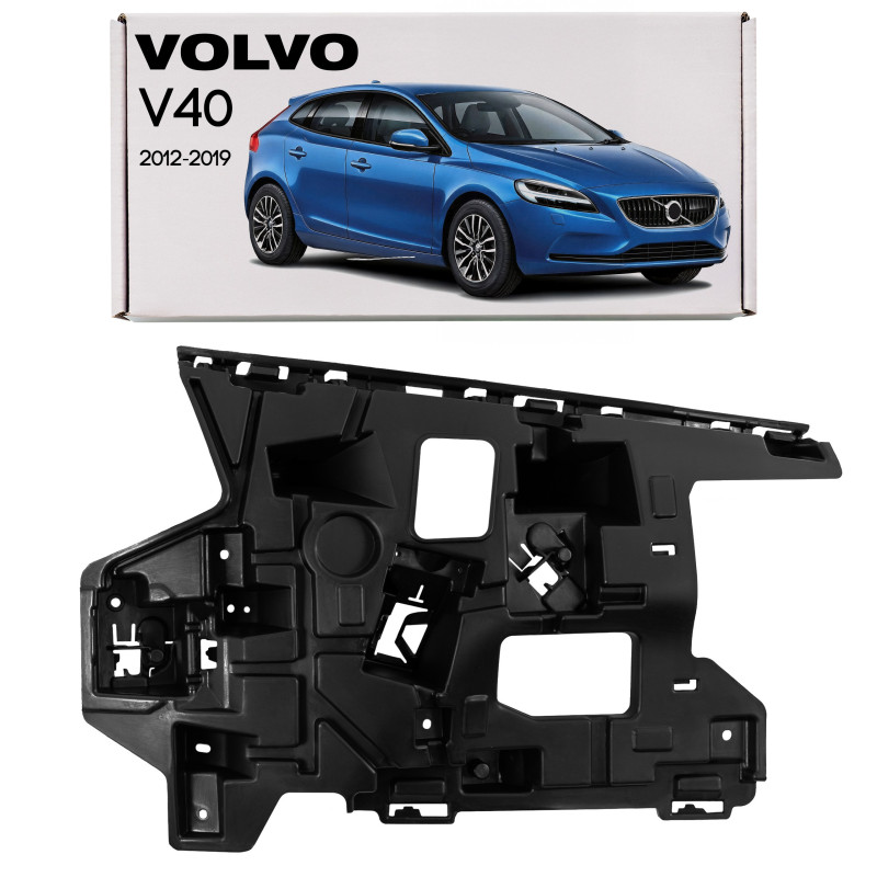 VOLVO V40 II 2012-2019 GUIDA ANTERIORE PARAURTI SUPPORTO FARI DESTRO 31425002 (Cod. AP-9D03-22155_A4