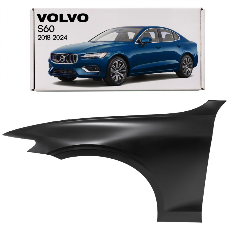 VOLVO S60 III 2018-2024 IN ACCIAIO PARAFANGO ANTERIORE SINISTRO 31468170 (Cod. AP-E382-736D8_A4x4)