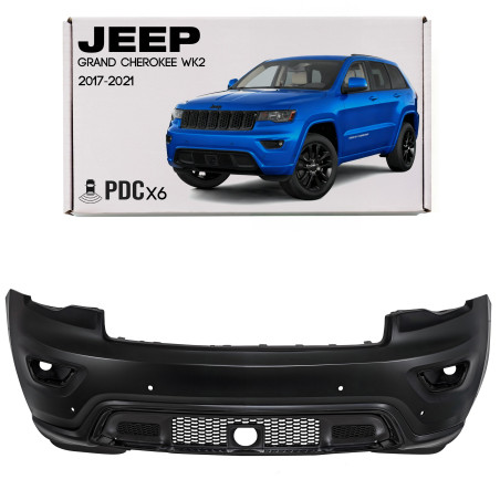 JEEP GRAND CHEROKEE IV WK2 2017-2021 DOPO IL SECONDO RESTYLING COMPLETO PARAURTI ANTERIORE CON PDC S